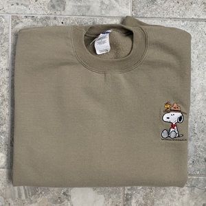 Vintage Camp Snoopy Crewneck Sweatshirt